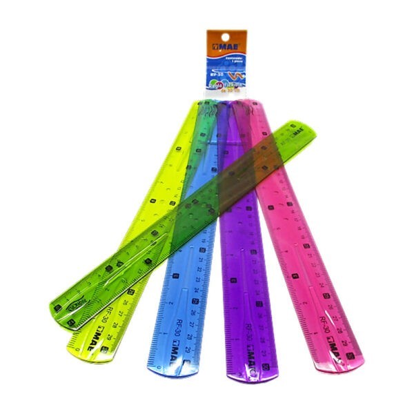 REGLA MET. FLEX. 30CM. MAE COL. MET.FASHION BL.C1 E48576